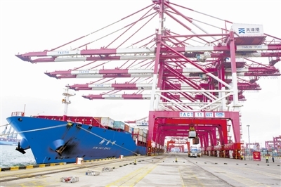天津港开启“海上高速-FAST”内贸海运新模式 点对点直航 南北海运物流提速
